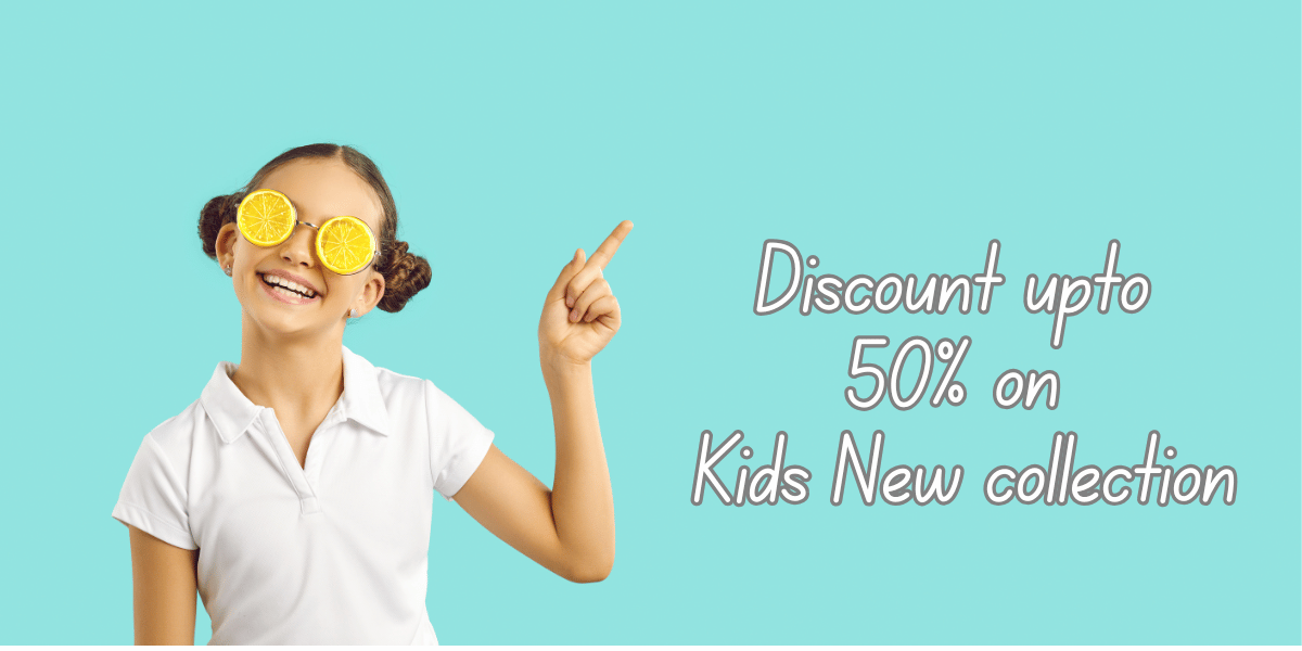 Discount upto 50% on Kids New collection